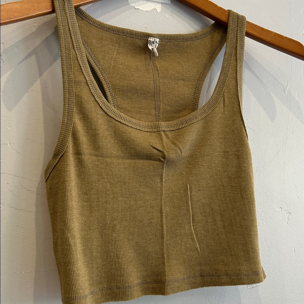Free People Intimately Soft Racerback Crop Top - Picture 3 of 10